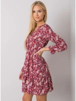 Šaty TW SK BI model 16216040 bordó - FPrice Šaty TW SK BI model 16216040 bordó - FPrice