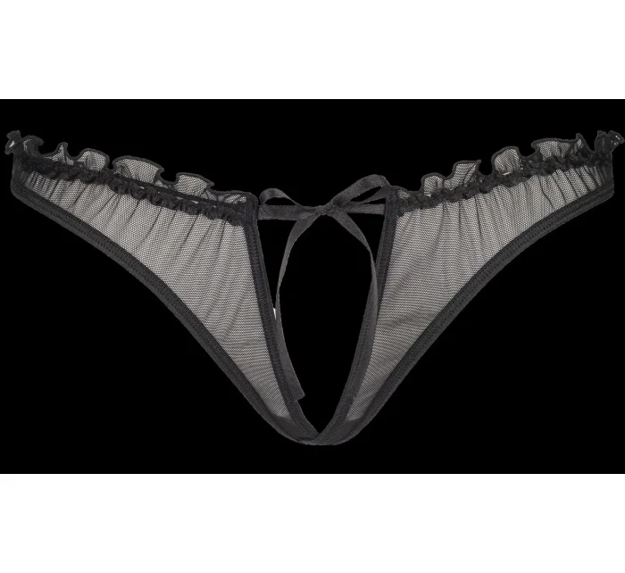 Tangá Plus Size V-8758 čierna - Axami Tangá Plus Size V-8758 čierna - Axami