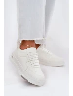 Dámské nízké tenisky Big Star – bílé | HI-POLY SYSTEM Dámské nízké tenisky Big Star – bílé | HI-POLY SYSTEM