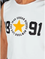 Pánská košile bez rukávů bílá Dstreet model 21988509 - FashionStreet