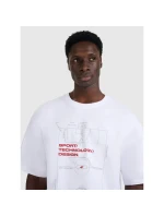 Pánske tričko oversize s potlačou 4F 4FRAW25TTSHM3257-10S Pánske tričko oversize s potlačou 4F 4FRAW25TTSHM3257-10S