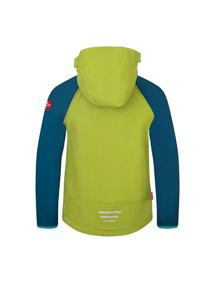 Zip Off XT Softshellová bunda  green model 22055373 - Trollkids