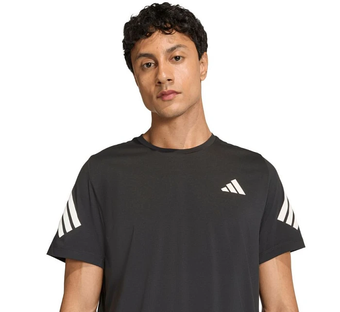 Pánske bežecké tričko adidas ADI365 Running Climacool Iconic T-shirt black JZ7694 pánske