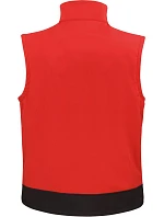 Result R 123X 3-vrstvá softshellová vesta 30.123X red/black