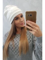 Dámská čepice Kaja model 18751591 bílá - K-Fashion