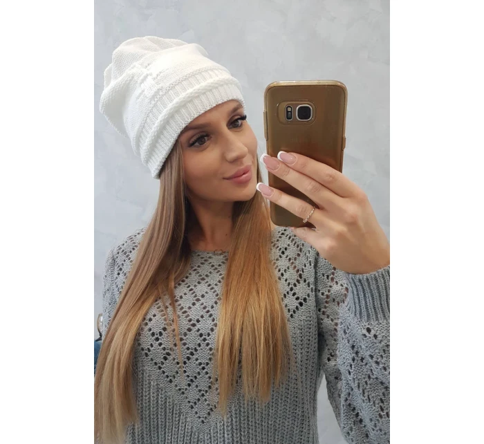 Dámská čepice Kaja model 18751591 bílá - K-Fashion
