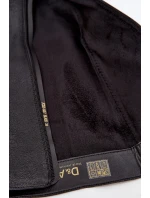 Kožené dámské kozačky na nízkém podpatku s D&A Černé model 21715489 - S.Barski Kožené dámské kozačky na nízkém podpatku s D&A Černé model 21715489 - S.Barski