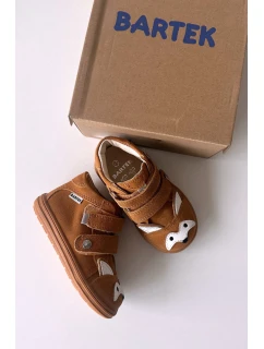 Kožené Dětské Boty Pro S   Světle Hnědé model 21958938 - Bartek S.A.