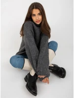 Dámsky sveter LC SW 3018.97P tmavo šedý