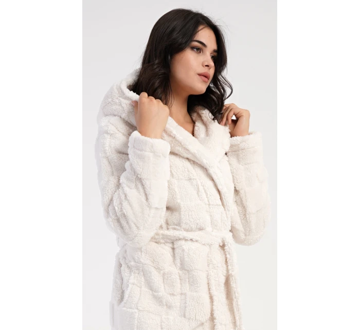 Dámsky krátky župan s kapucňou Karolína