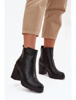 Topánky na podpätku model 220709 Step in style