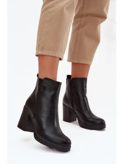 Topánky na podpätku model 220709 Step in style