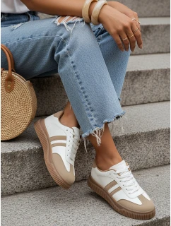 Dámské béžové boty Dstreet model 21996287 - FashionStreet