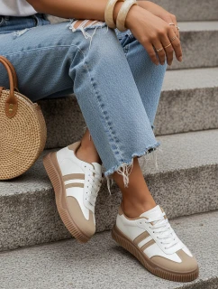 FashionStreet béžová dámska obuv ZY1402