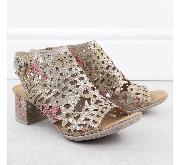 dámské ažurové sandály model 22073161 - Rieker
