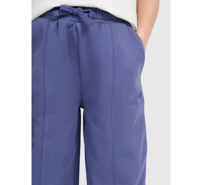 Dívčí tepláky s širokými nohavicemi model 21815709 - 4F Dívčí tepláky s širokými nohavicemi model 21815709 - 4F