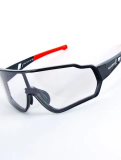 Športové okuliare Rockbros s fotochromatickou čiernou a červenou farbou