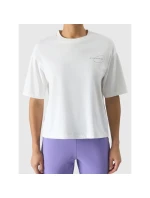 Dámske tričko oversize s 4F 4FRSS24TTSHF2089-11S