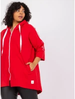 Mikina RV BL 6796.86 červená Mikina RV BL 6796.86 červená