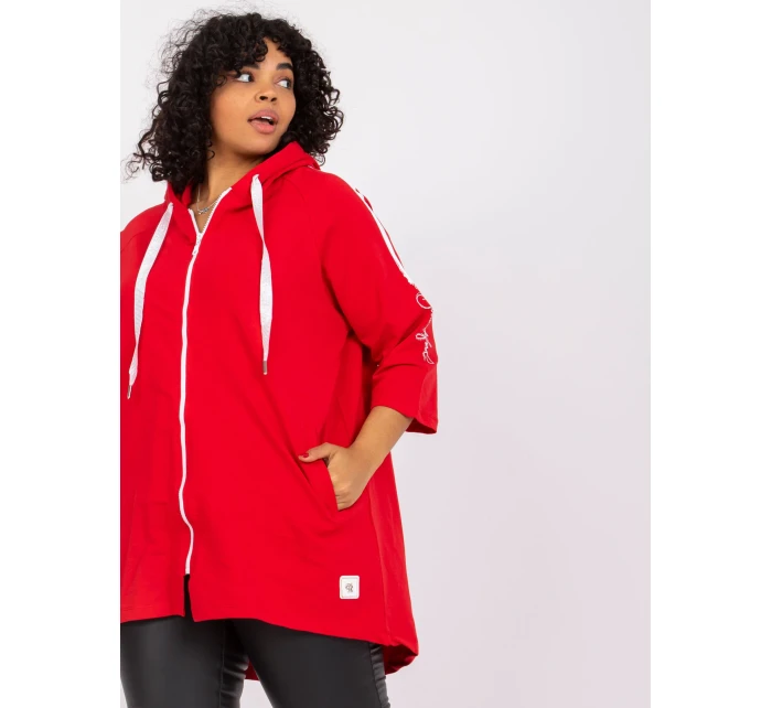 Mikina RV BL 6796.86 červená Mikina RV BL 6796.86 červená