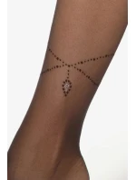 Stříbrné společenské punčocháče model 20610525 - Gatta Stříbrné společenské punčocháče model 20610525 - Gatta