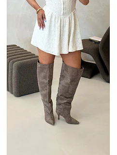 Čižmy na podpätku  model 230956 Step in style