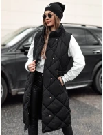Dámska dlhá prešívaná vesta ARCTVEST black FashionStreet TY4765 Dámska dlhá prešívaná vesta ARCTVEST black FashionStreet TY4765