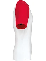 K 330 Baseballové tričko model 22507300 white/red - Kariban K 330 Baseballové tričko model 22507300 white/red - Kariban