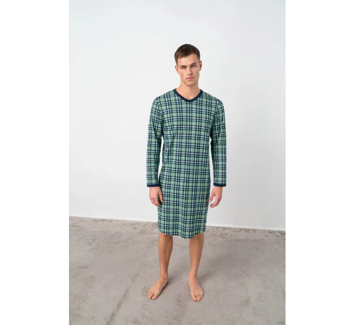 Pohodlná pánská noční košile model 17659240 - Vamp Pohodlná pánská noční košile model 17659240 - Vamp