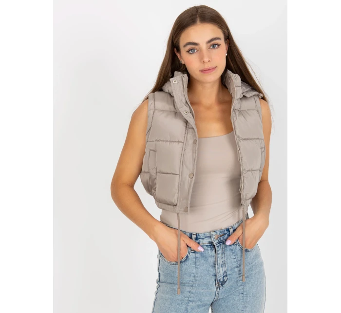 Dámska bunda NM KR D2 3869 13P tmavo lila