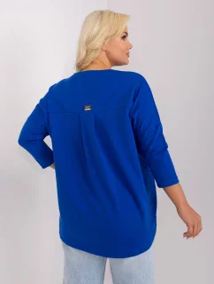 Bluzka RV BZ model 18965592 kobaltowy - FPrice