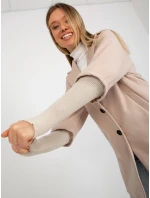 Dámsky kabát TW CZ BI 2021799.51 béžová - FPrice