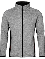 Promodoro 7700 Pánska pracovná pletená fleecová bunda 40.7700 heather grey Promodoro 7700 Pánska pracovná pletená fleecová bunda 40.7700 heather grey