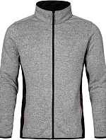 Promodoro 7700 Pánska pracovná pletená fleecová bunda 40.7700 heather grey