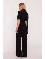 S421 Kombinéza s motýlikom - čierna