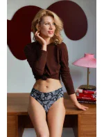 Dámské kalhotky Paisley model 21137815 string Maxi - Julimex