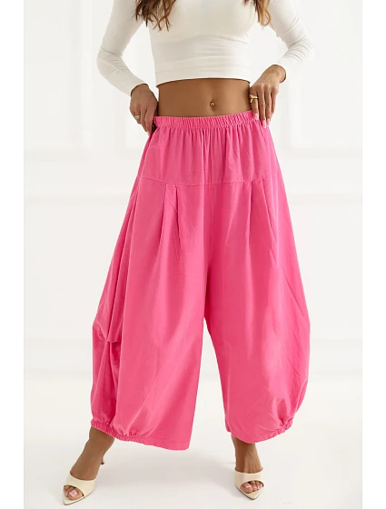 Šnúrové nohavice model 226451 Taliansko Moda