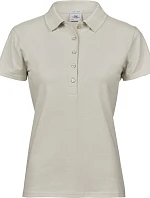 Tee Jays TJ 145 Dámske luxusné ťažké strečové piqué polo 18.0145 cement