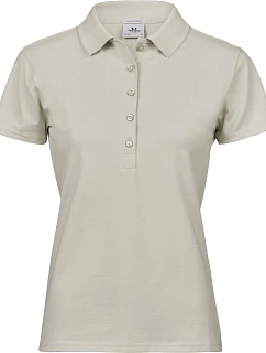Tee Jays TJ 145 Dámske luxusné ťažké strečové piqué polo 18.0145 cement
