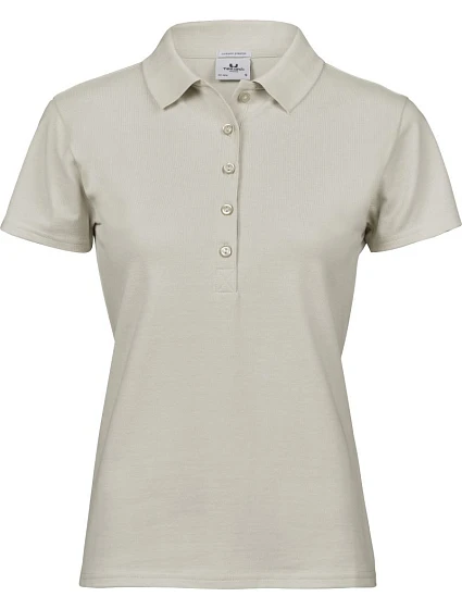 Tee Jays TJ 145 Dámske luxusné ťažké strečové piqué polo 18.0145 cement