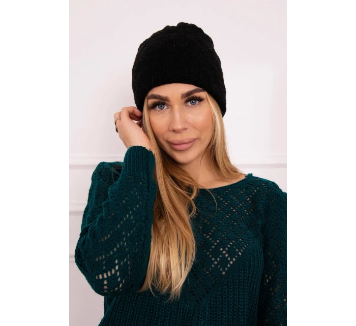 Čiapka Agata K222 čierna