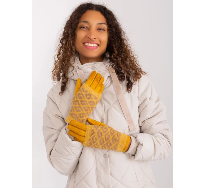 Rukavice AT RK 2310.88 tmavo žltá