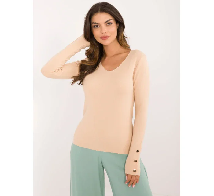 Jumper AT SW 2334.91 béžový Jumper AT SW 2334.91 béžový