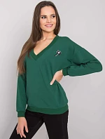 Mikina RV BL 7370.78P tmavo zelená