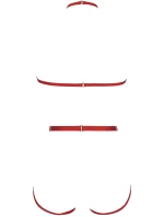 Sexy postroj V-9806 červená - Axami Sexy postroj V-9806 červená - Axami