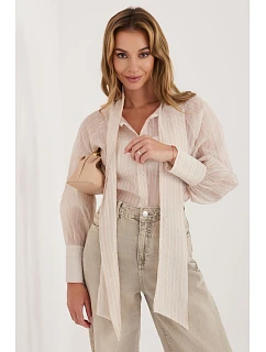 Košeľa s dlhým rukávom model 226440 Taliansko Moda