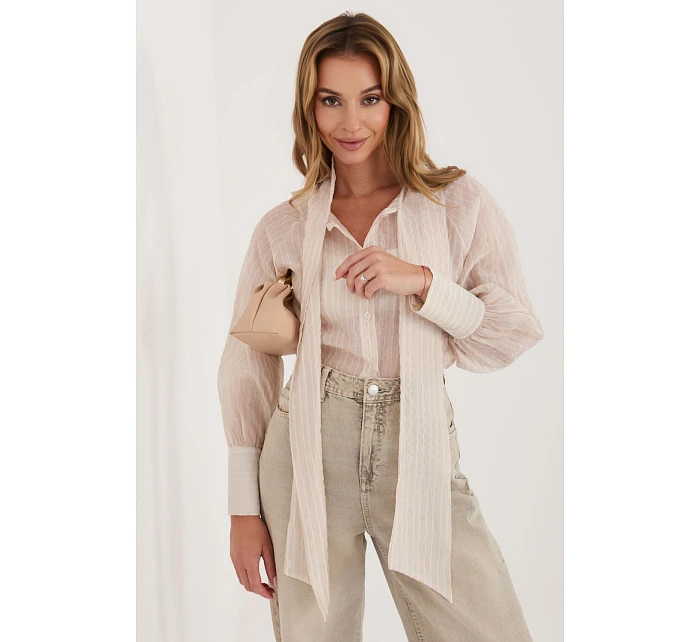 Košeľa s dlhým rukávom model 226440 Taliansko Moda