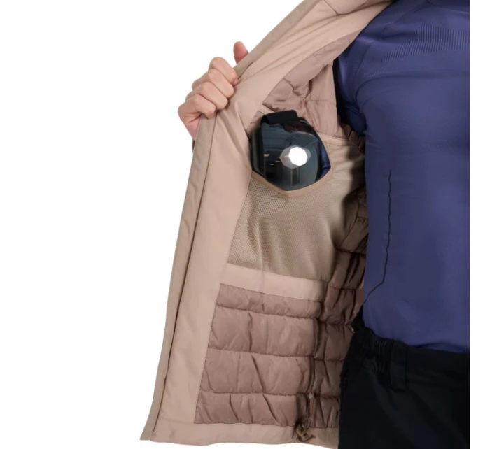 Pánska lyžiarska bunda 4F M0787 beige 4FWAW25TTJAM0787 83S pánska