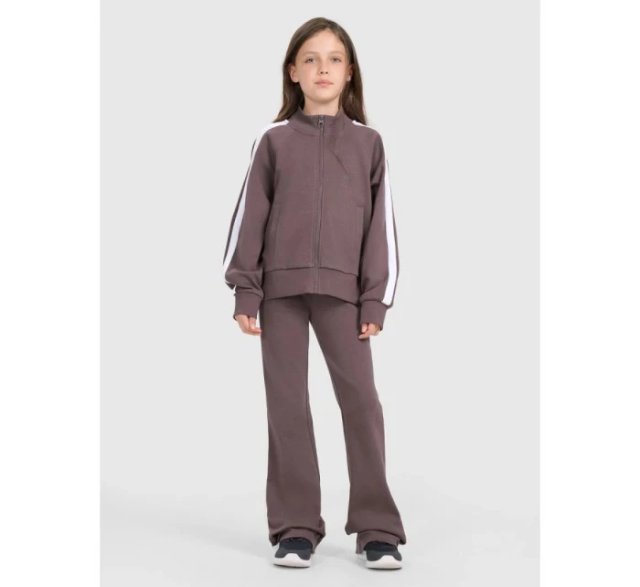 Dívčí mikina s kapucí model 21730562 - 4F Dívčí mikina s kapucí model 21730562 - 4F