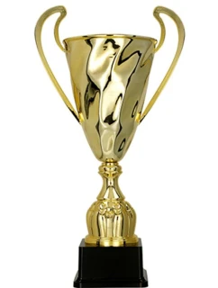 Zlatý kovový pohár
